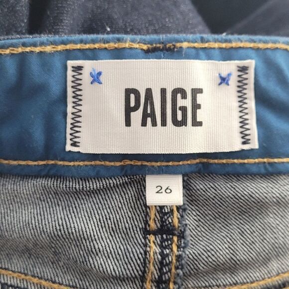 Paige Skyline Skinny Jeans Size 26 inch Waist - Picture 6 of 13